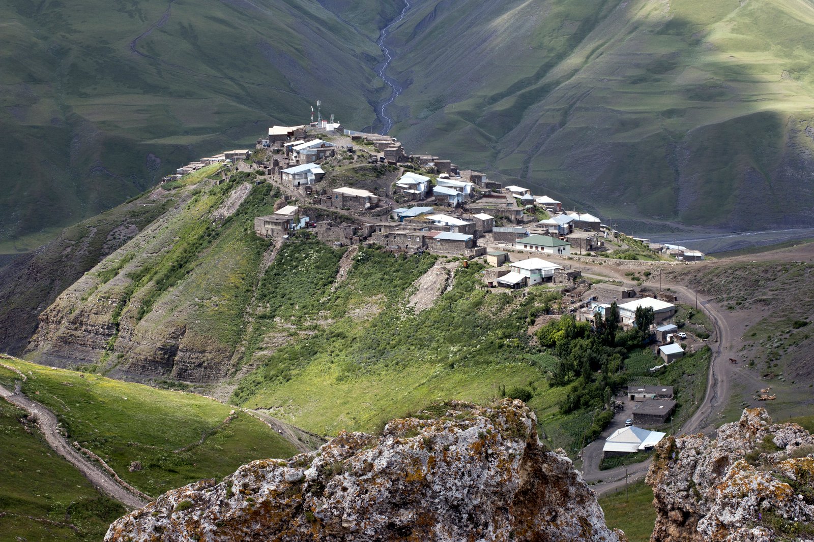 Khinalug Village