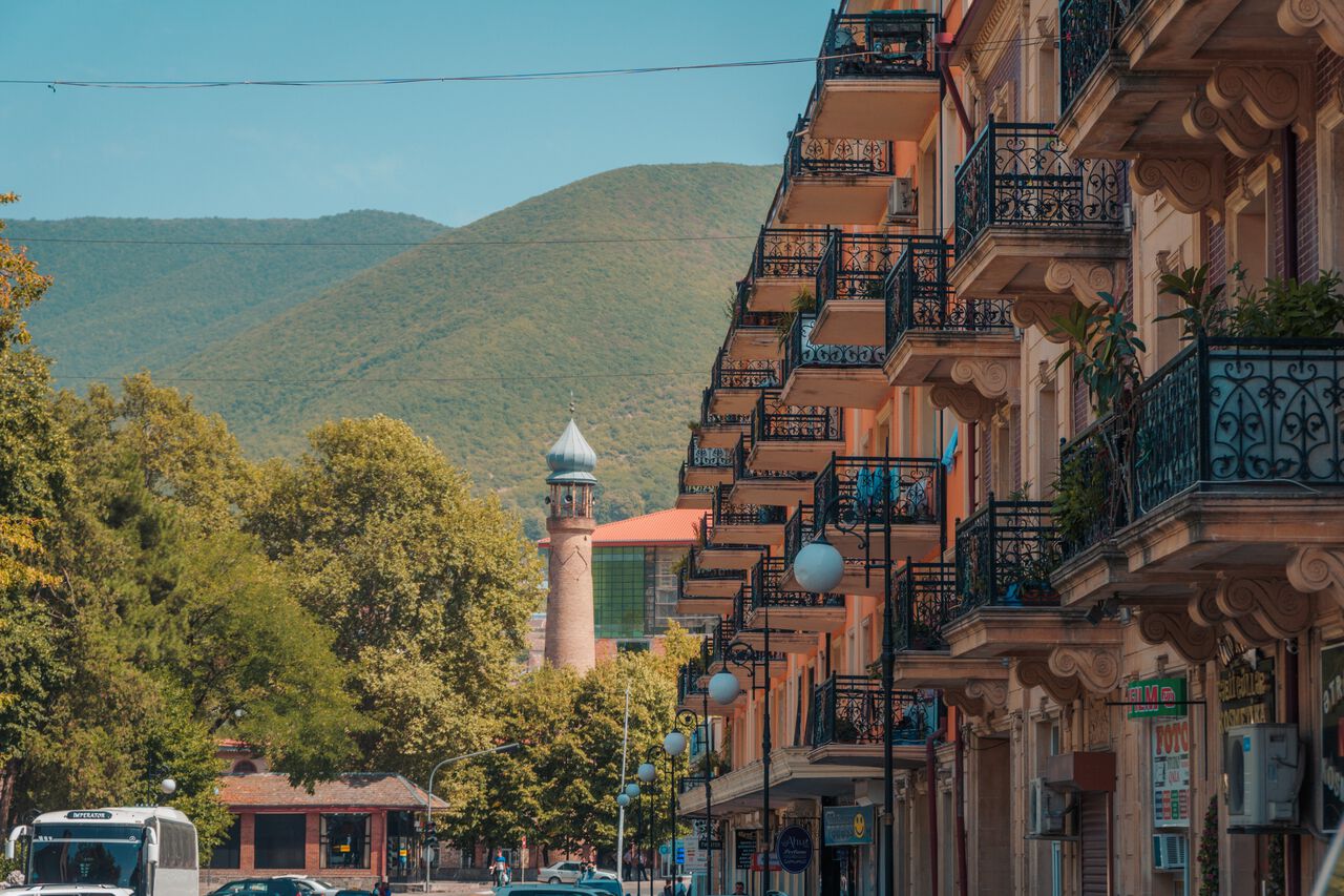 Sheki city centre